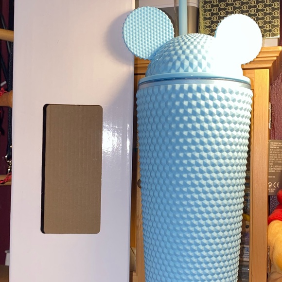 Mickey Geometric Tumbler cup with straw - Picture 4 of 6